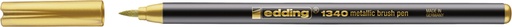 [1418976] Brushpen edding 1340 metallic goud