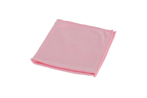 [1405744] Chiffon microfibre Cleaninq Basic 38x38cm rouge 5 pièces