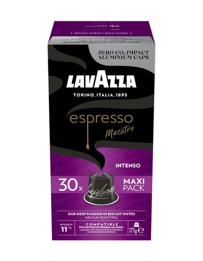 [1419058] Capsule café Lavazza Espresso Intenso 30 pièces