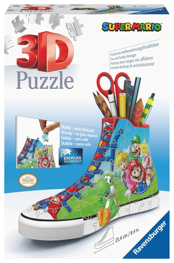 [1407077] 3D puzzel Ravensburger Sneaker Mario 54 stuks