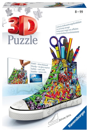 [1407079] 3D puzzel Ravensburger Sneaker Graffiti Style 54 stuks