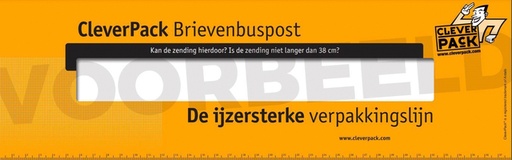 [1407548] Brievenbusmeter Cleverpack Promo