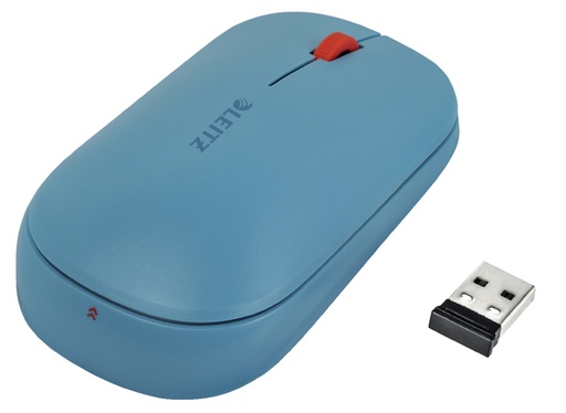 [1407553] Souris sans fil Leitz Cosy bleu