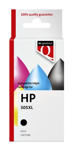 [1407380] Cartouche d''encre Quantore alternative pour HP 305XL noir