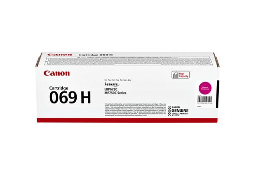 [1407541] Cartouche toner Canon 069H rouge