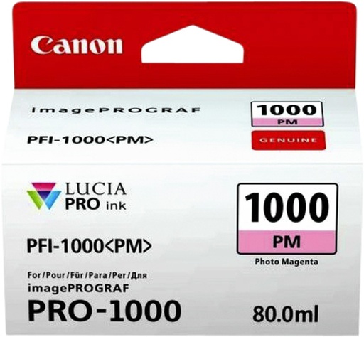 [1418911] Cartouche d''encre Canon PFI-1000 photo rouge