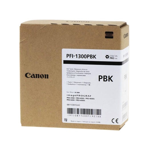 [1418940] Inktcartridge Canon PFI-1300 foto zwart