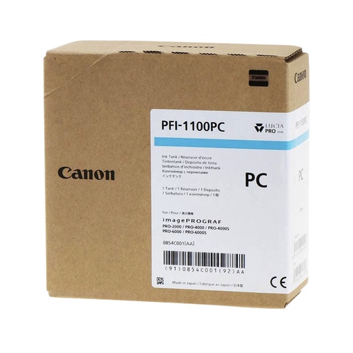 [1418970] Inktcartridge Canon PFI-1100 foto blauw