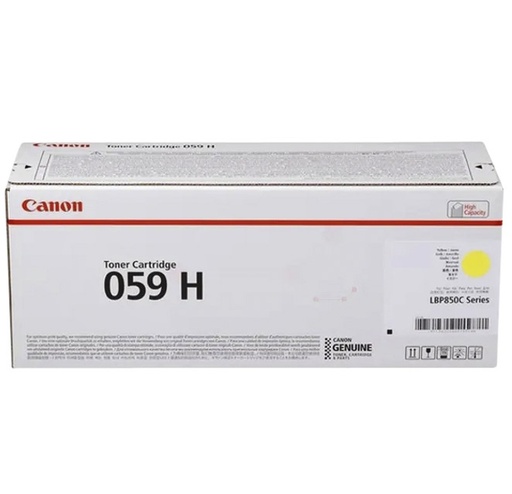 [1419634] Cartouche toner Canon 059H jaune