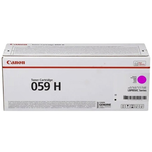 [1419636] Cartouche toner Canon 059H rouge