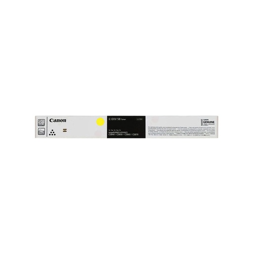 [1419622] Cartouche toner Canon C-EXV 58 jaune