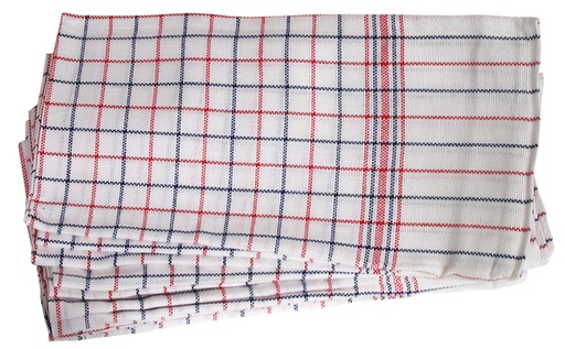 [1405752] Torchon vaisselle Cleaninq national carreau 65x65cm 6 pièces