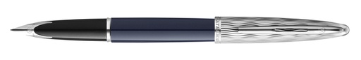 [1419523] Stylo plume Waterman Carène L''essence dur Blue deLuxe CT  B:M - GB Medium