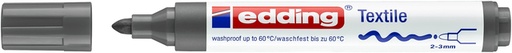 [1421089] Marqueur Textile edding 4500 ogive 2-3mm gris