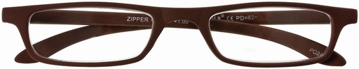 [792908] Lunettes de lecture I Need You +3.00 dpt Zipper brun