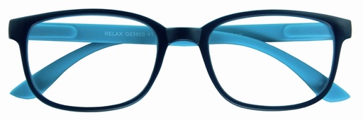 [783425] Lunettes de lecture I Need You +3.00 dpt Relax bleu-bleu clair