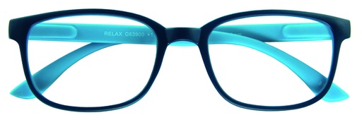 [783421] Leesbril I Need You +1.00 dpt Relax blauw-lichtblauw