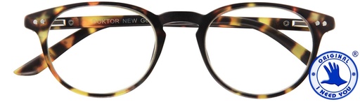 [1420902] Lunettes de lecture I Need You +1.00 dpt Doctor New brun