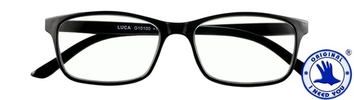 [1420912] Lunettes de lecture I Need You +1.00 dpt Luca noir