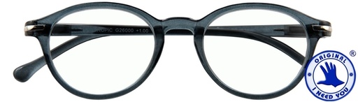 [1420925] Lunettes de lecture I Need You +2.00 dpt Tropic gris