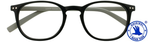 [1420929] Lunettes de lecture I Need You +2.00 dpt Junior Selection noir-gris