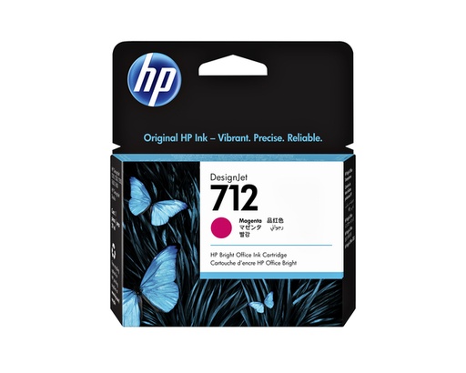 [1420362] Cartouche d'encre HP 712 3ED68A rouge