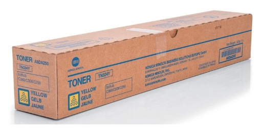 [413047] Cartouche toner Konica Minolta A8DA250 TN-324Y jaune