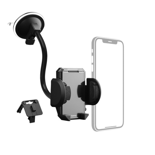 [1420385] Smartphonehouder Hama 2-in-1 voor de auto