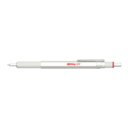 [1420515] Balpen rOtring 600 parelmoer medium wit