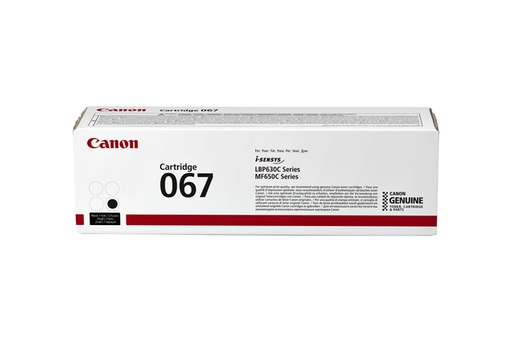 [1421144] Cartouche toner Canon 067 noir