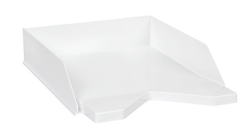 [1418985] Corbeille à courrier Quantore blanc