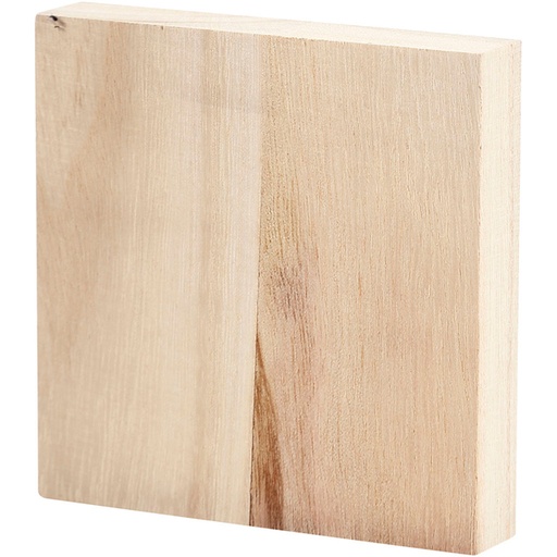 [1420461] Knutselplank Creativ Company Ikoon 9.6x9.6x2cm hout