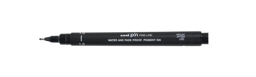 [1421119] Fineliner Uni-ball Pin 1mm zwart