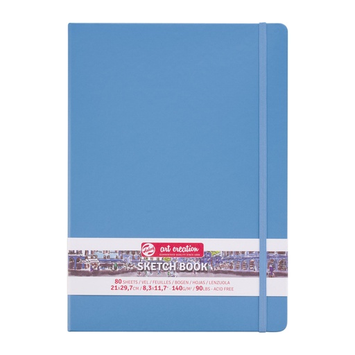 [1405985] Carnet de croquis Talens Art Creation 21x30cm 140g 80 feuilles bleu