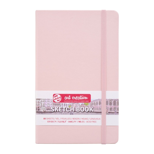 [1405986] Carnet de croquis Talens Art Creation 13x21cm 140g 80 feuilles rose