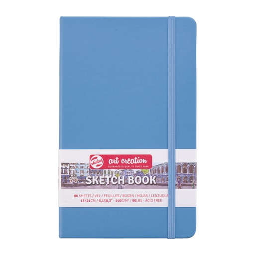 [1405992] Schetsboek Talens Art Creation 80 witte vellen 140gr 130x210mm blauw