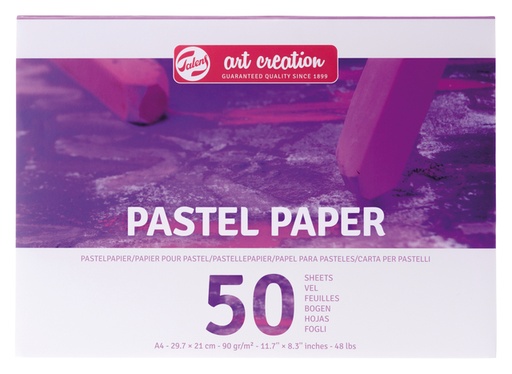 [1385407] Papier Pastel Talens Art Creation A4 90g 50 feuilles violet