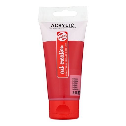 [1386384] Peinture acrylique Talens Art Creation 318 carmin tube 75ml