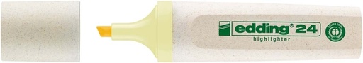 [1420203] Surligneur edding 24 EcoLine jaune pastel