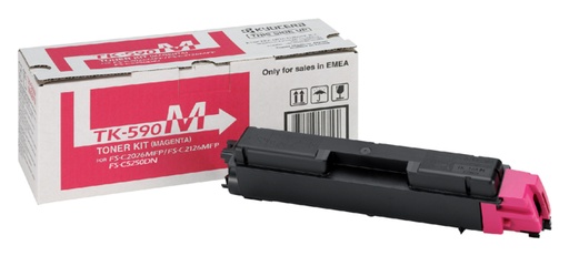 [412580] Toner Kyocera TK-590M rood