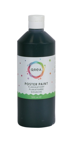 [1406683] Gouache Qrea noir 500ml