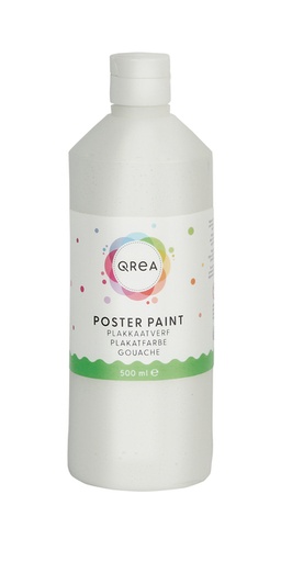 [1406692] Gouache Qrea blanc 500ml