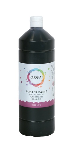 [1406701] Gouache Qrea noir 1000ml