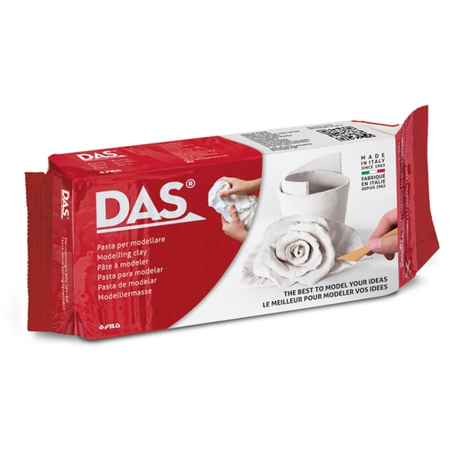 [1406739] Boetseerklei DAS luchthardend 1000 gram wit