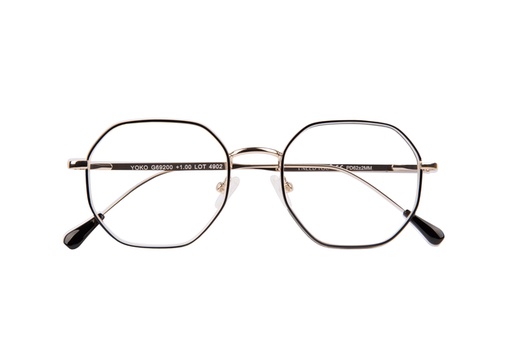 [1420247] Lunettes de lecture I Need You +1.00 dpt Yoko noir-or