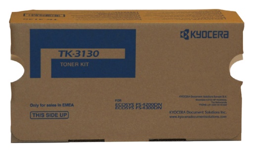 [404063] Toner Kyocera TK-3130 noir