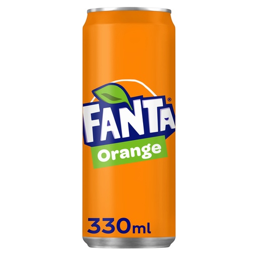 [1421950] Frisdrank Fanta orange blik 330ml