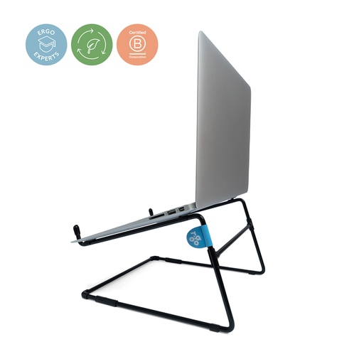 [1421962] Laptopstandaard R-Go Office Zwart
