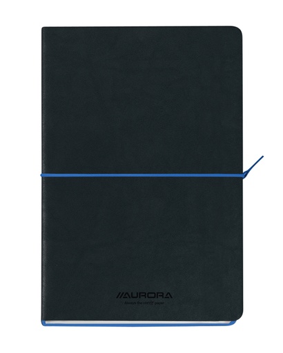 [1407580] Carnet de notes Aurora Tesoro A5 192 pages ligné 80g bleu