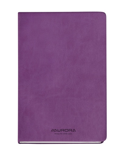 [1407586] Carnet de notes Aurora Capri A5 192 pages ligné 80g violet